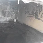 Подготовка гаража к покраске
