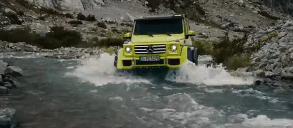 Видео: Презентация Mercedes-Benz G500 4×42 G-Wagen