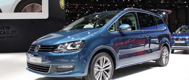 Модернизированный Volkswagen Sharan 2015 года