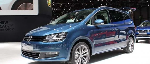 Volkswagen sharan geneva 2015 Модернизированный Volkswagen Sharan 2015 года