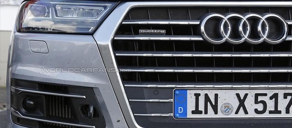 Новая Audi Q7 появилась без камуфляжа