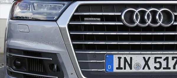 Новая Audi Q7 появилась без камуфляжа