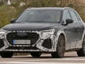 Новый кроссовер Audi RS Q3 поймали на тестах