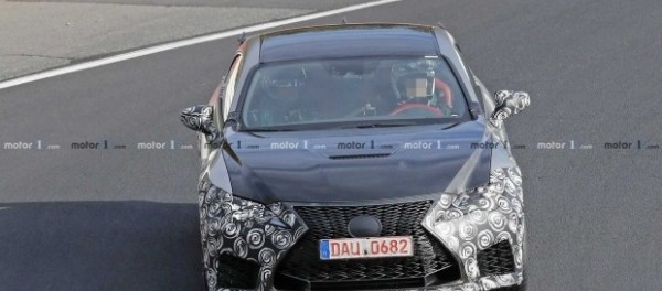 Трековый Lexus RC F GT застали на «Нордшляйфе»