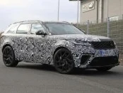 Спортивную версию Range Rover Velar заметили на Нюрбургринге
