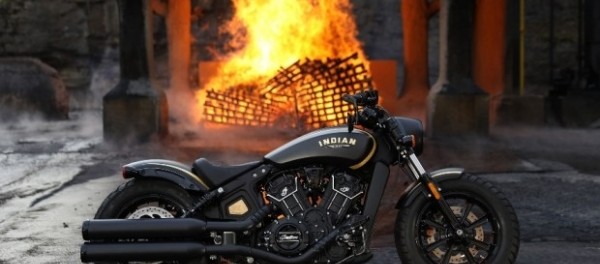 Мотоцикл Jack Daniels Indian Scout Bobber, покрытый настоящим золотом, ушёл с молотка