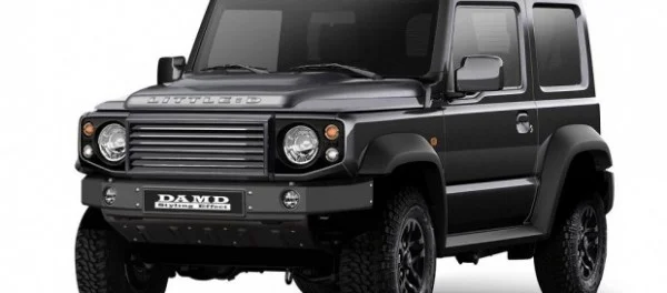 Тюнингованный Suzuki Jimny стал похож на «Гелик» и «Дефендер»