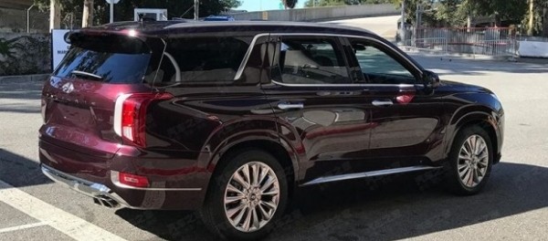 Серийный Hyundai Palisade 2019 добрался до Лос-Анджелеса