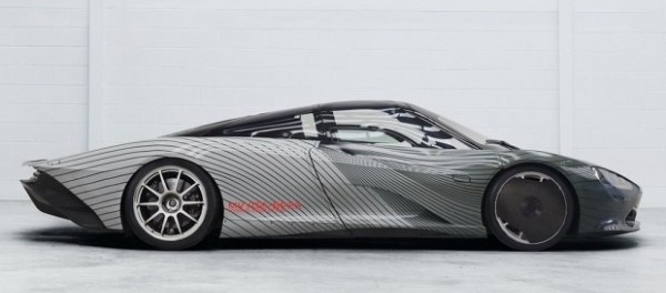 McLaren показал первый тестовый образец своего быстрейшего гиперкара