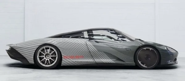 McLaren показал первый тестовый образец своего быстрейшего гиперкара