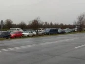 В Украине засняли кладбище авто на еврономерах