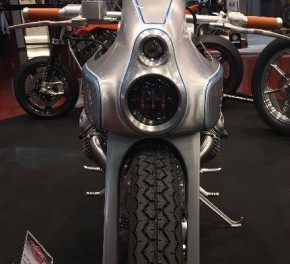 Новый проект от Shif Custom на базе мотоцикла Moto Guzzi представлен в Германии