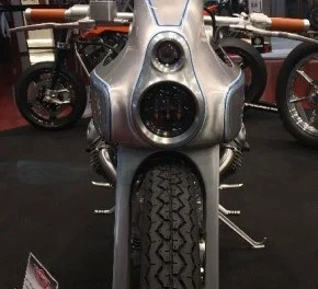 Новый проект от Shif Custom на базе мотоцикла Moto Guzzi представлен в Германии