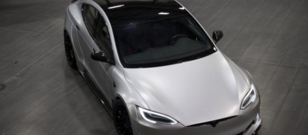 Как AMG для Mercedes: на выставке SEMA представили тюнингованную Tesla Model S P100D
