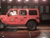 Jeep Wrangler и Fiat Panda продемонстрировали плохую защиту при лобовых ударах