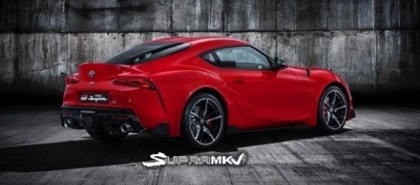 Первые официальные фотографии новой Toyota Supra