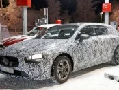 Фотошпионам удалось запечатлеть удлиненную версию универсала Mercedes-Benz CLA