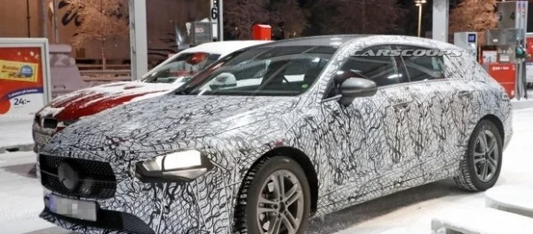Фотошпионам удалось запечатлеть удлиненную версию универсала Mercedes-Benz CLA