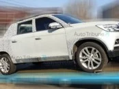 В Сети появились свежие фото «растянутого» пикапа SsangYong