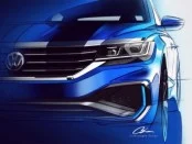 Первые изображения нового Volkswagen Passat