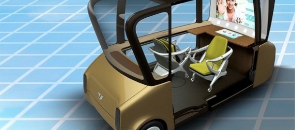 Японцы показали интерьер будущих беспилотников Toyota