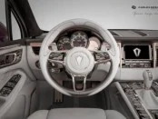 Дорого-богато: Porsche Macan получил золотой интерьер