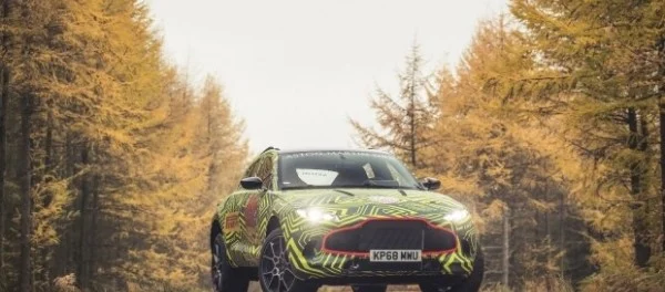 Начались испытания прототипа первого внедорожника Aston Martin