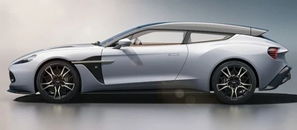 Новые фото роскошного суперкара Aston Martin Vanquish Zagato Shooting Brake
