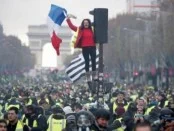 В Брюсселе начались протесты против роста цен на топливо
