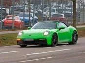 Porsche начал тесты нового кабриолета 911