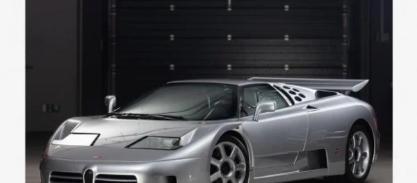 Суперкар Bugatti EB110 Super Sport почти без пробега уйдет с молотка