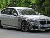 Свежие фотографии обновленного BMW 7-Series