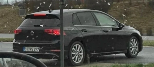 Volkswagen Golf восьмого поколения без камуфляжа