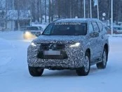 В Сети появились фото обновленного Mitsubishi Pajero Sport в камуфляже