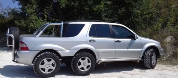 На eBay продают шестиколесный Mercedes-Benz ML 6×4