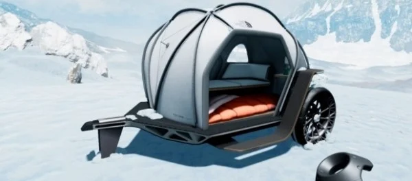 На выставке CES-2019 представлен концепт палатки на колесах