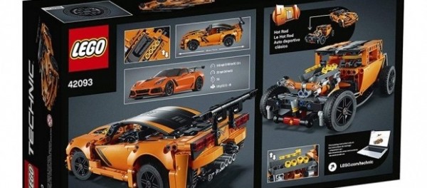 Lego выпустит игрушечный спорткар Chevrolet Corvette ZR1 за 49 долларов