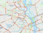 Киев сковали 9-балльные утренние пробки