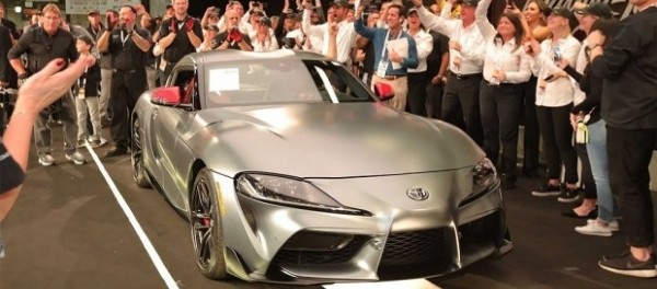 Первую обновлённую Supra  продали  с молотка за 2,1 млн долларов