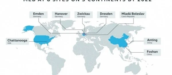 Volkswagen инвестирует в завод по производству электромобилей 800 миллионов долларов