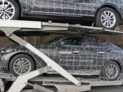 Первые фото нового электрокара BMW i4 в камуфляже