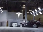 Tesla впервые показала краш-тесты в секретной лаборатории