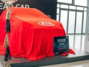 Офіційний дилер KIA «Автоцентр на Борщагівці» вітає 1000 клієнта за підсумками 2021 року