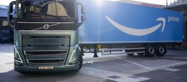 Volvo поставить Amazon 20 електричних FH, замість дизельних аналогів