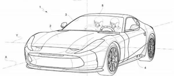 Ferrari запатентувала інноваційну конфігурацію салону