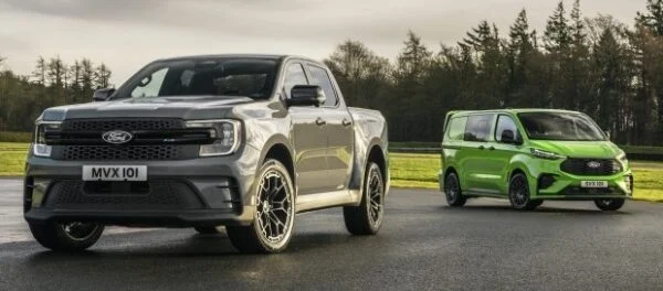 Нові Ford Transit Custom і Ranger отримали заряджені версії MS-RT