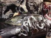 Задні двері Mazda з графіті Бенксі продадуть за 200 000 доларів